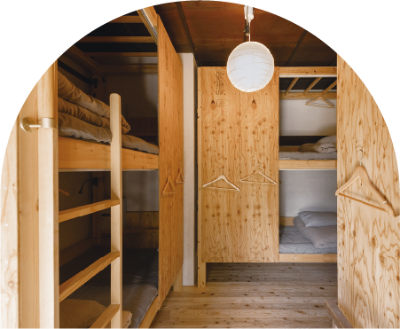 Mixed Dormitory (Capacity: 8 people)